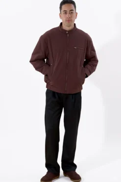 Cooper Short Jacket - Burgundy