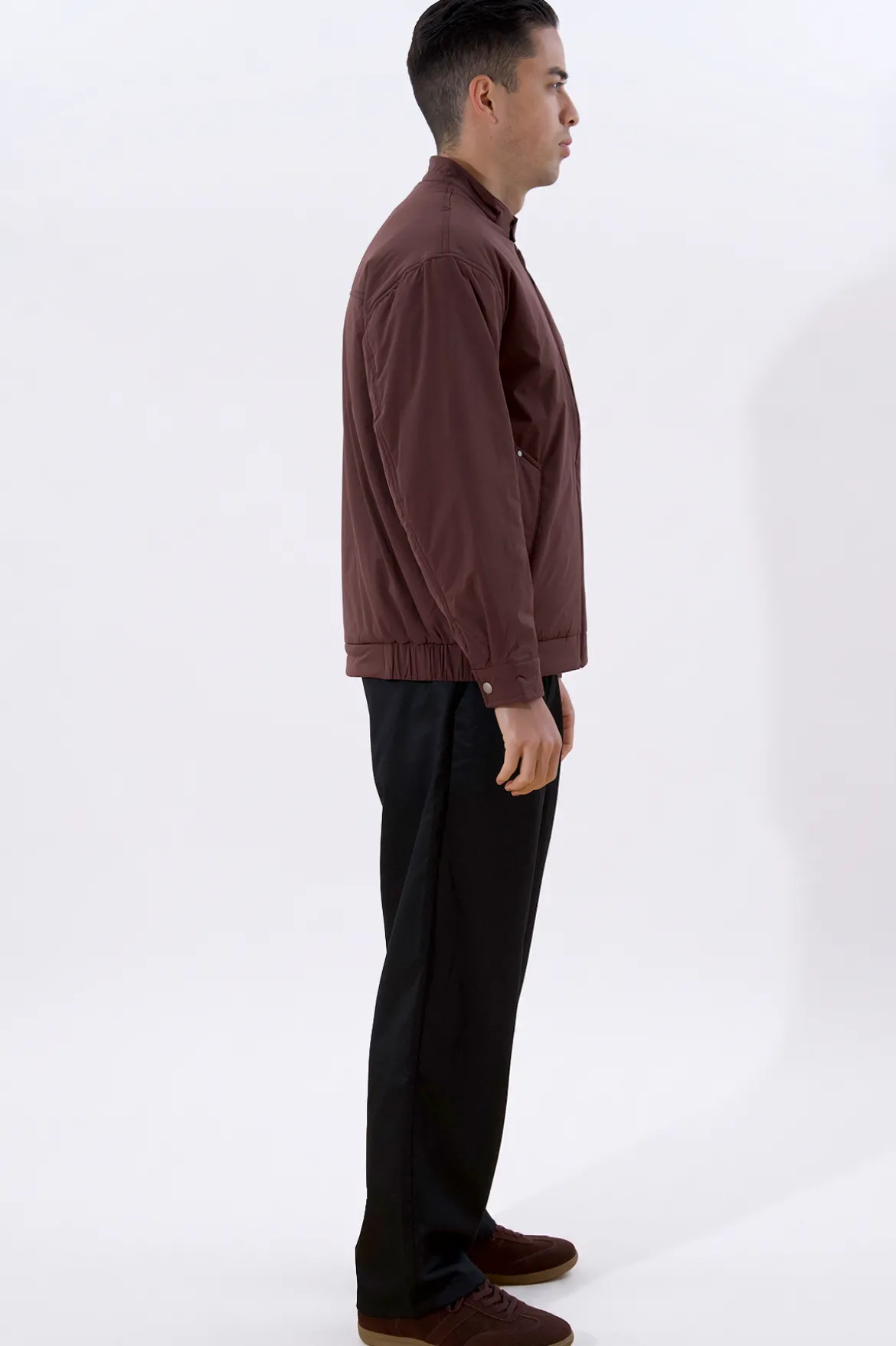 Cooper Short Jacket - Burgundy