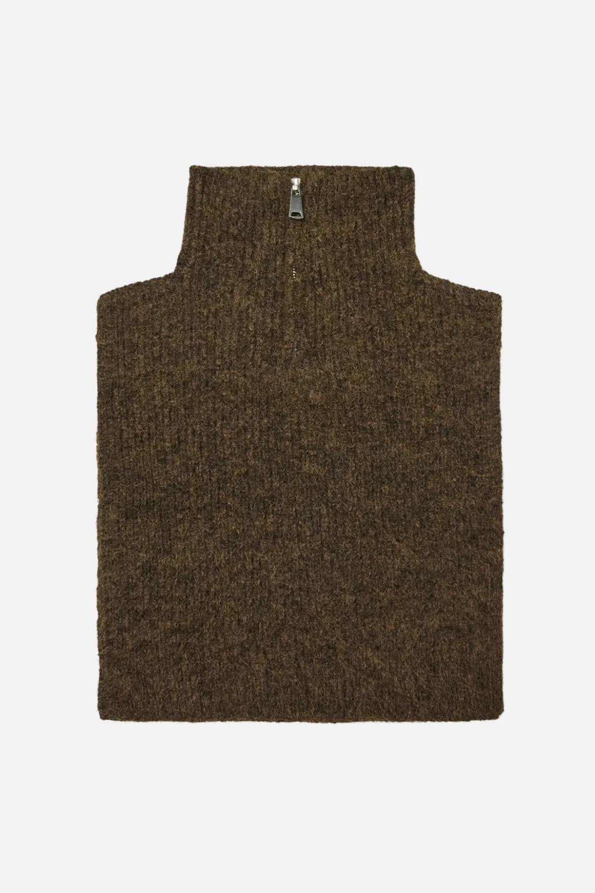 Cora Zipper Bibneck - Chocolate Torte Melange