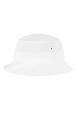 Cotton Twill Bucket Hat - White