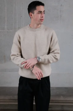 Crewneck Sweater - Beige