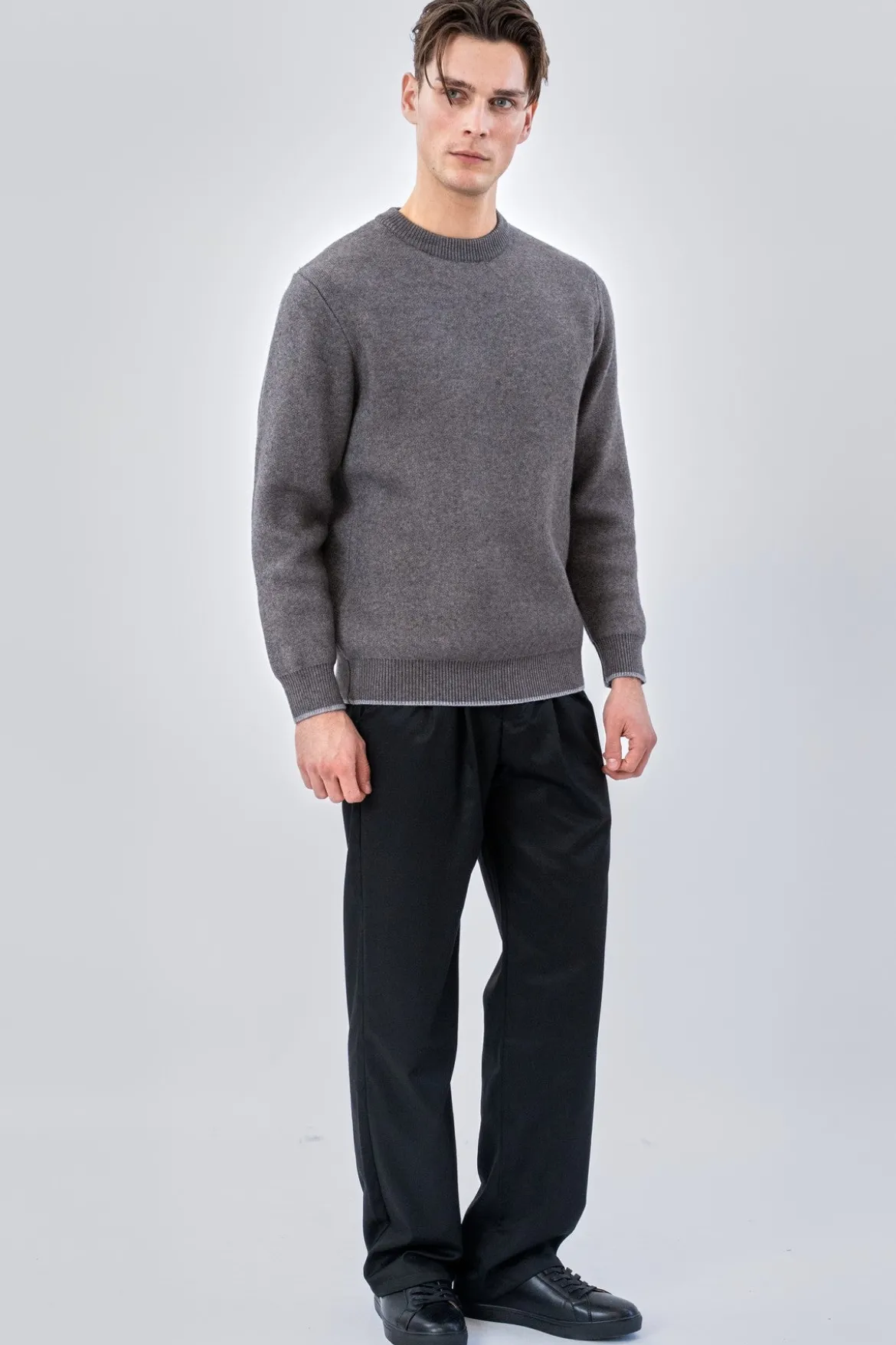 Crewneck Sweater - Grå