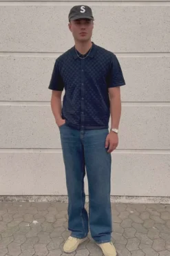 Darin Strik Polo - Navy
