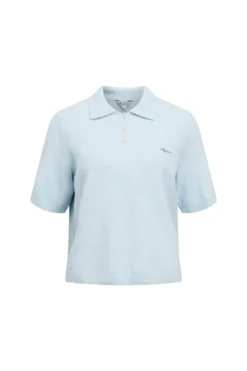 Debbie Strik Polo - Winter Sky Melange