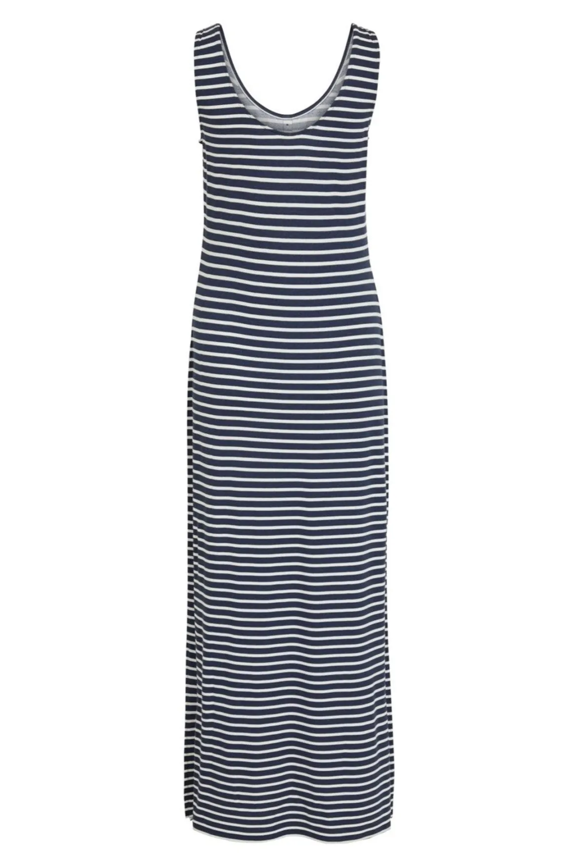 Dell Maxi Kjole - Navy Blazer/Sne Hvid