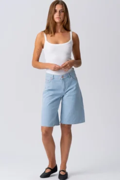 Denim Jorts - Light Blue Denim