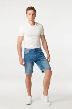 Denim Shorts - Blå