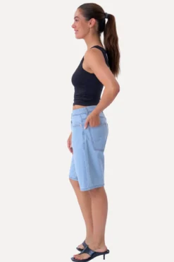 Denim Shorts - Lyseblå