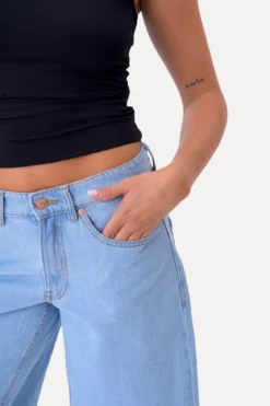 Denim Shorts - Lyseblå