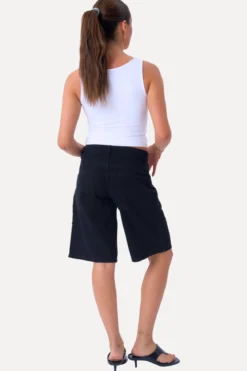 Denim Shorts - Sort