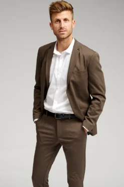 Den Originale Performance Blazer - Mørkebrun