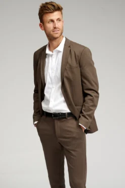 Den Originale Performance Blazer - Mørkebrun