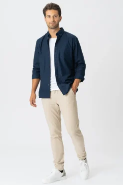 Den Originale Performance Oxford Skjorte - Navy