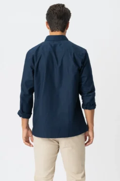 Den Originale Performance Oxford Skjorte - Navy