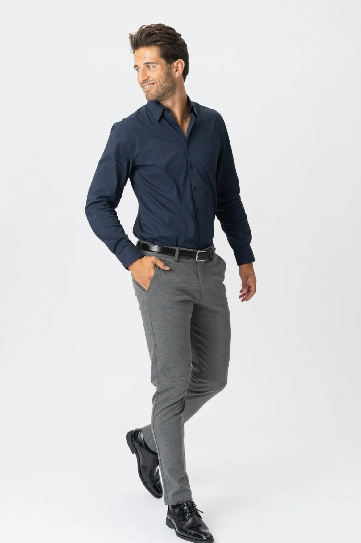 Den Originale Performance Skjorte - Navy