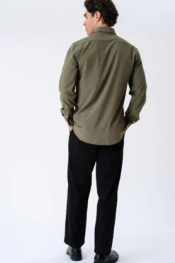 Den Originale Premium Performance Skjorte - Olive
