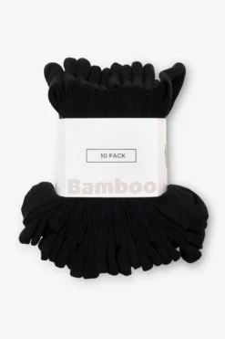 De Originale Performance Bambus Strømper 10-pak - Sort