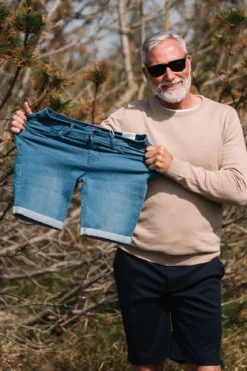De Originale Performance Denim Shorts (herre) - (2 stk.)