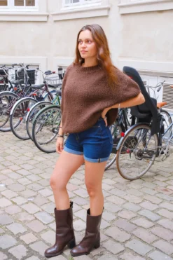 De Originale Performance Denim Shorts - Mørkeblå Denim