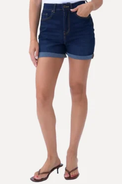 De Originale Performance Denim Shorts - Mørkeblå Denim
