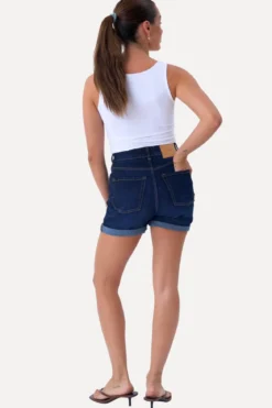 De Originale Performance Denim Shorts - Mørkeblå Denim