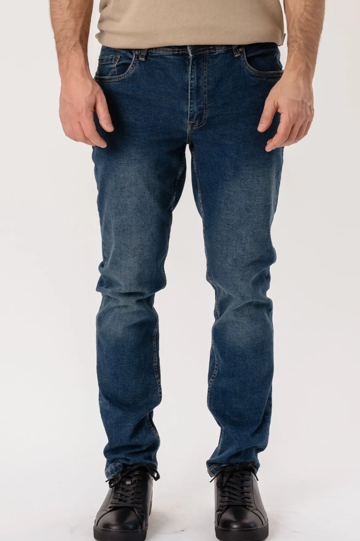 De Originale Performance Jeans (Regular) - Medium Blue Denim