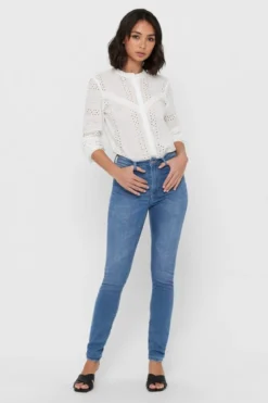 De Originale Performance Jeans - Lyseblå (high waist)