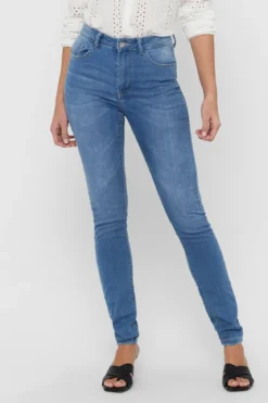 De Originale Performance Jeans - Lyseblå (high waist)
