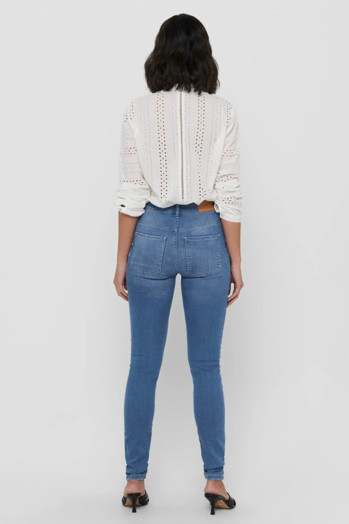 De Originale Performance Jeans - Lyseblå (high waist)