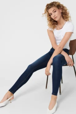 De Originale Performance Jeans - Blå denim (mid waist)