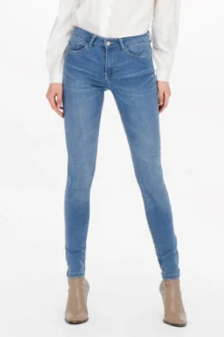 De Originale Performance Jeans - Lyseblå (Mid Waist)