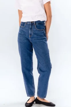 De Originale Performance Mom Jeans - Medium Blue Denim