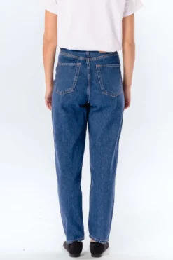 De Originale Performance Mom Jeans - Medium Blue Denim
