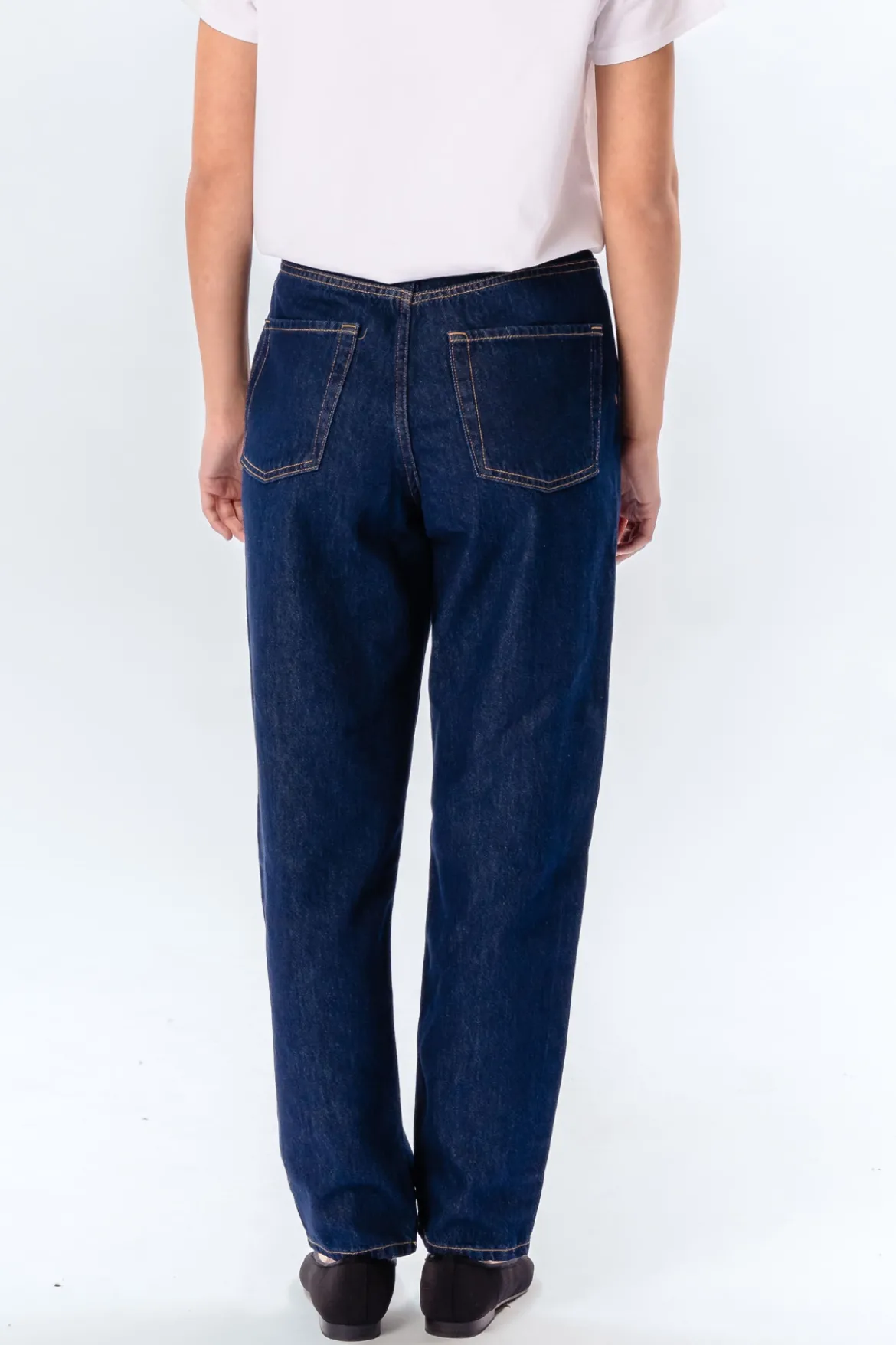 De Originale Performance Mom Jeans - Dark Blue Denim
