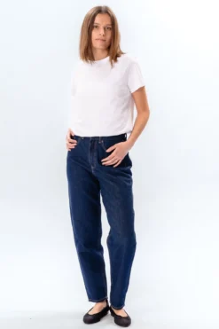 De Originale Performance Mom Jeans - Dark Blue Denim