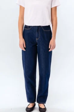 De Originale Performance Mom Jeans - Dark Blue Denim