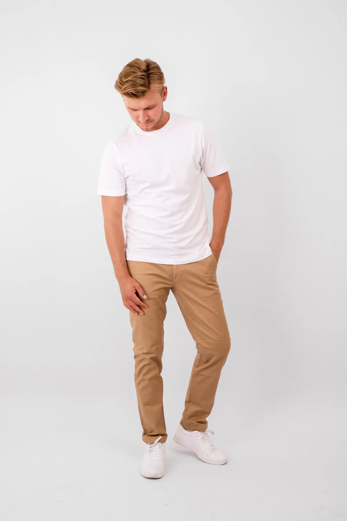 De Originale Performance Structure Pants (Regular) - Mørk Beige