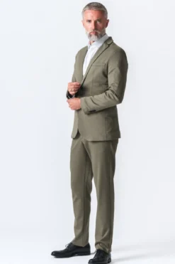Det Originale Performance Jakkesæt Regular fit - Oliven
