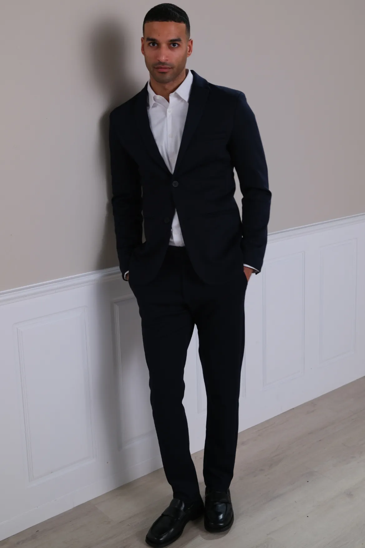 Det Originale Performance Jakkesæt Regular fit - Sort