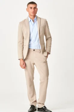 Det Originale Performance Jakkesæt Regular fit - Sand