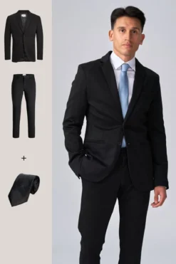 Det Originale Performance Jakkesæt + Slips