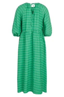 Deya 3/4 Kjole - Kelly Green