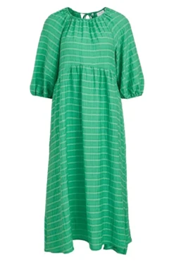 Deya 3/4 Kjole - Kelly Green