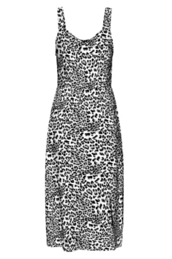 Easy Strap Calf Dress - Snow White Liv