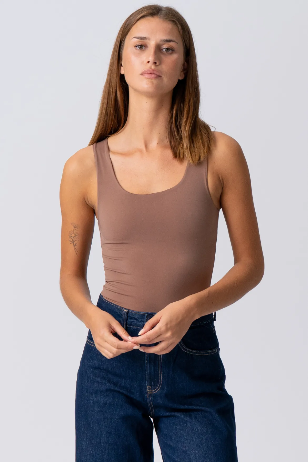 Eleanor Top - Brun