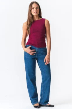 Ellie Top - Bordeaux