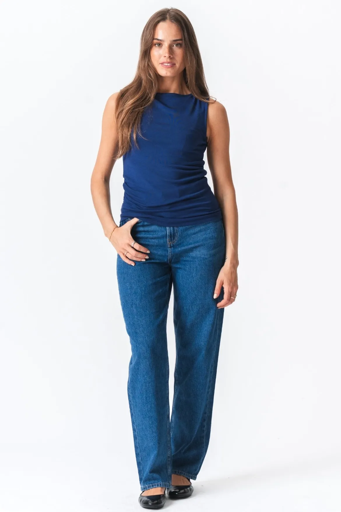Ellie Top - Navy