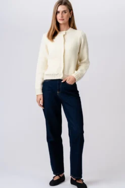 Emilie Strik Cardigan - Beige