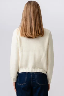 Emilie Strik Cardigan - Beige