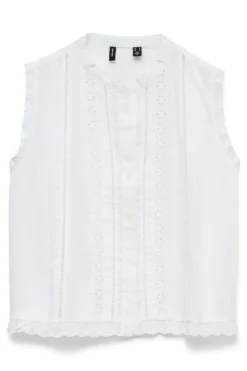 Emily Detail Top - Snow White